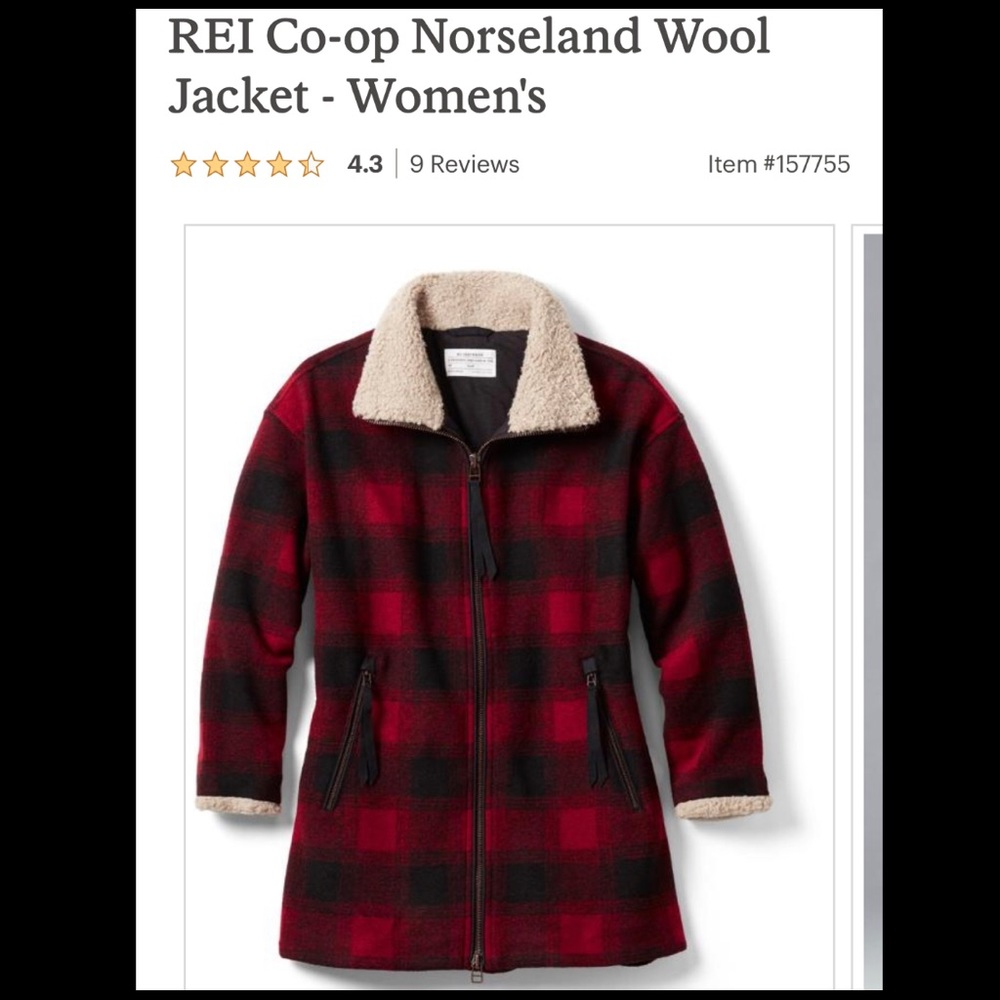REI Co-op Norseland Wool Jacket